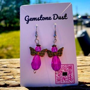 Gemstone Dust pink angles